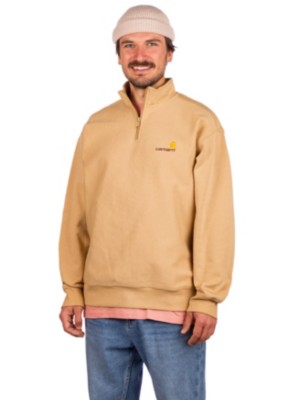 Carhartt WIP Half Zip American Script Sweater - Buy now | Blue Tomato